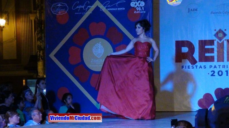 Elección Reina Fiestas Patrias Zamora 2018